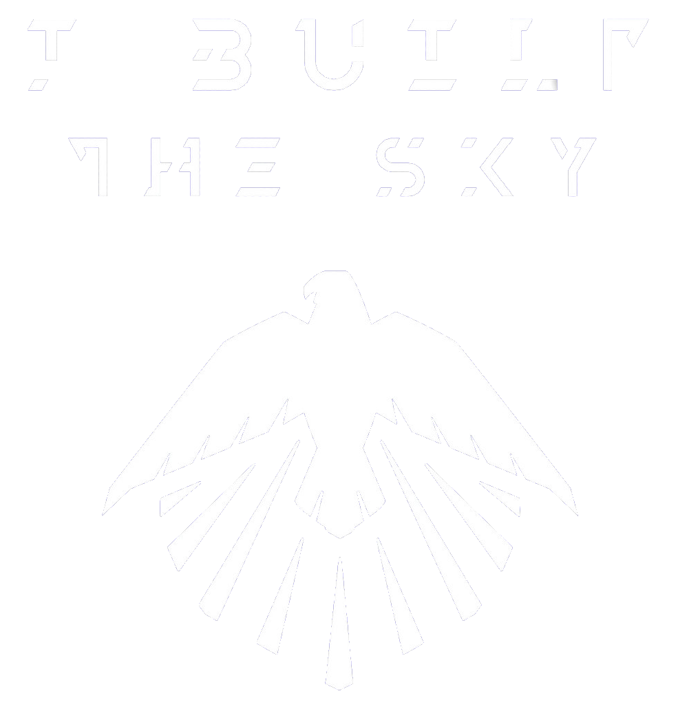 I built the sky