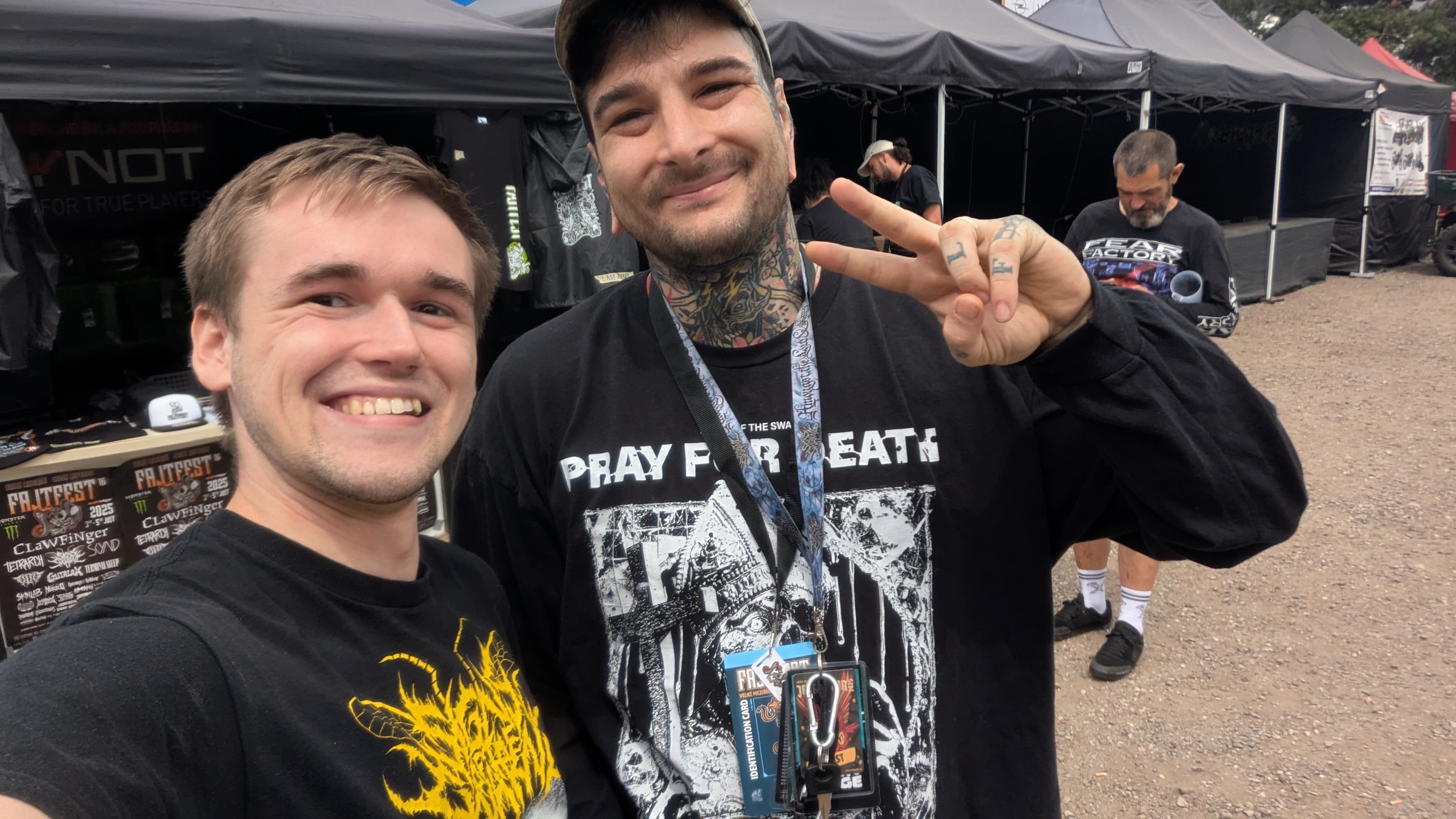 I met David from Signs of the Swarsm