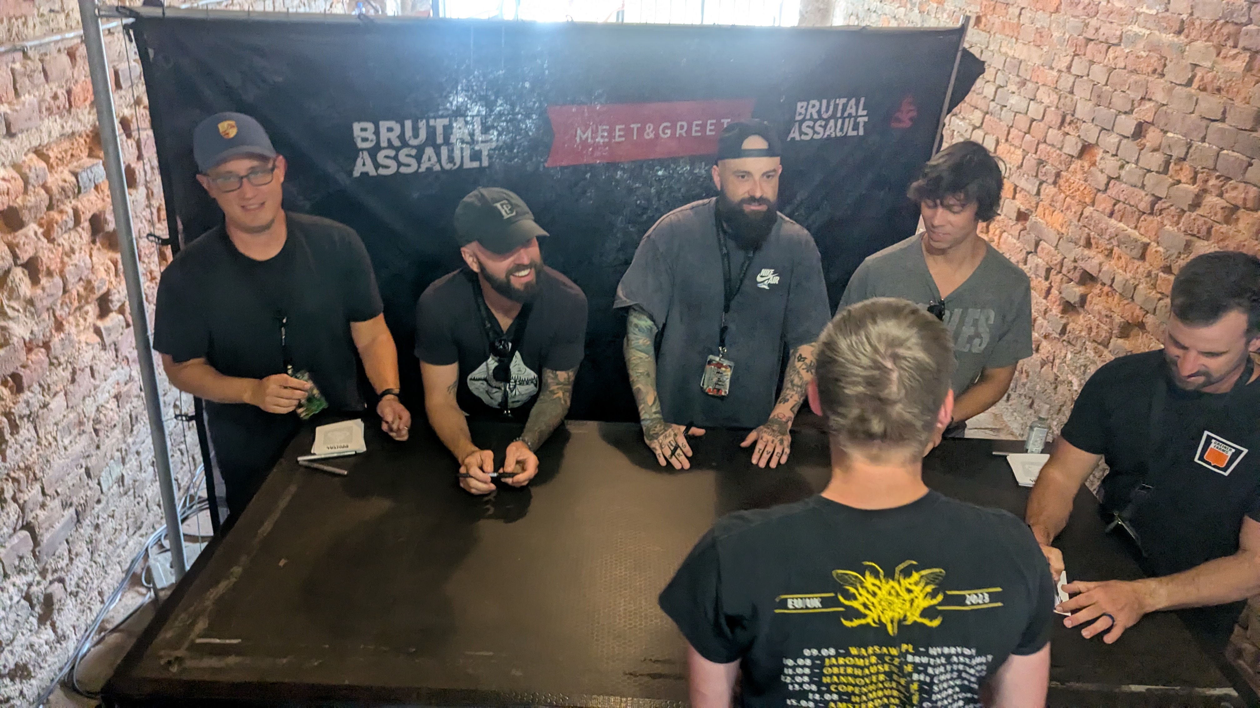 I met August burns red