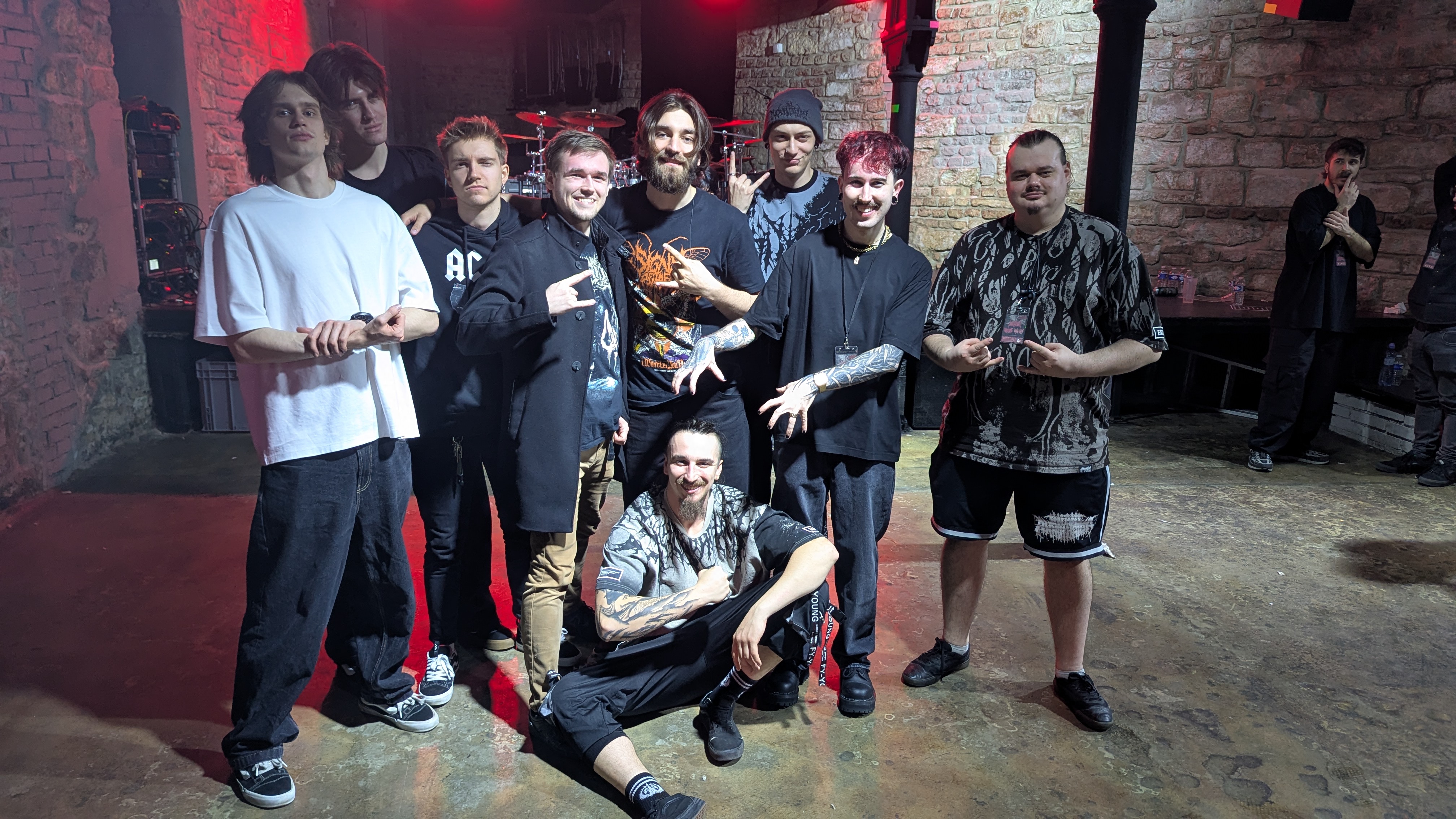 I met Swept into decay and Shards beneath my skin