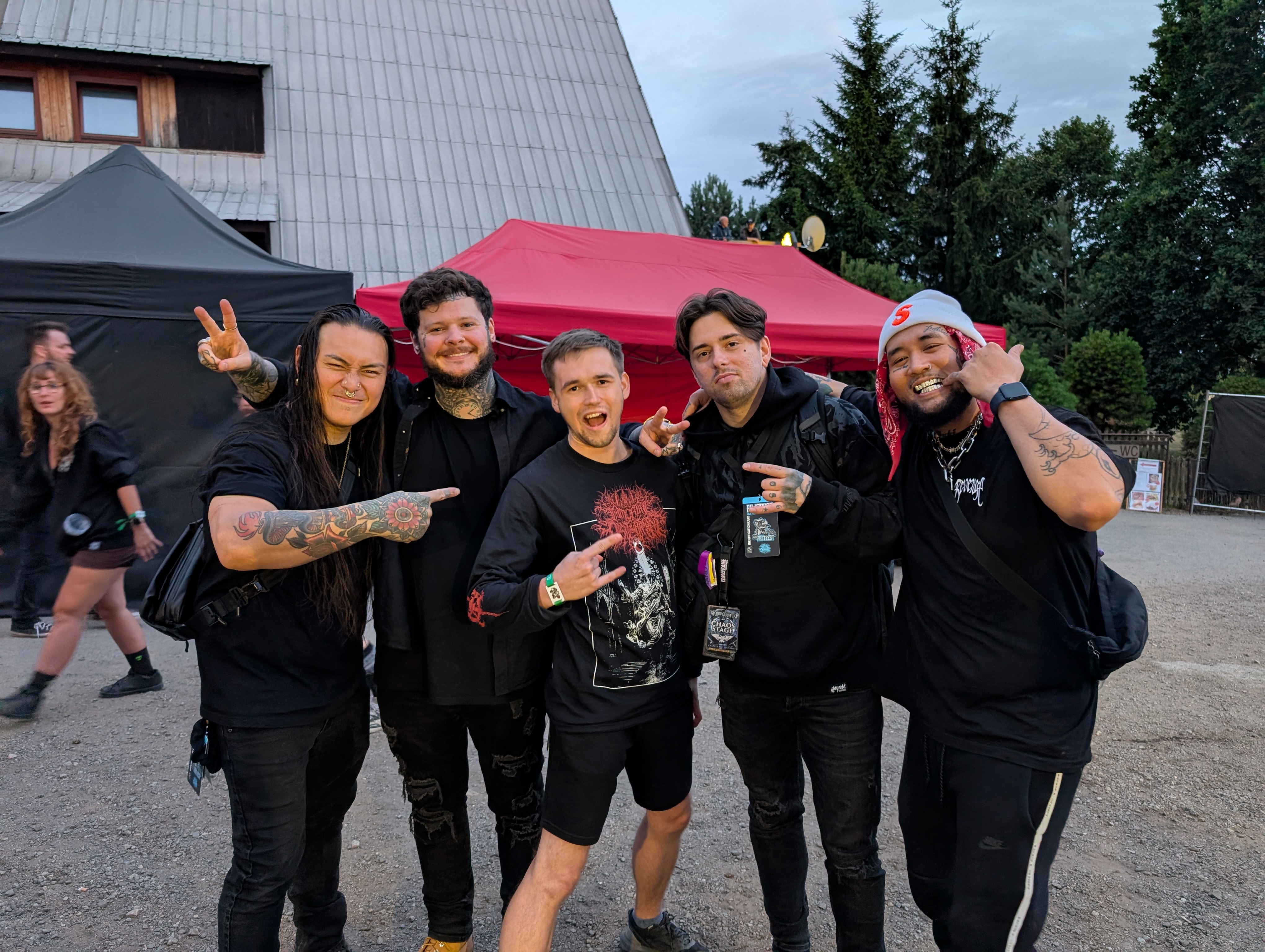 I met Hot Sunday Blood